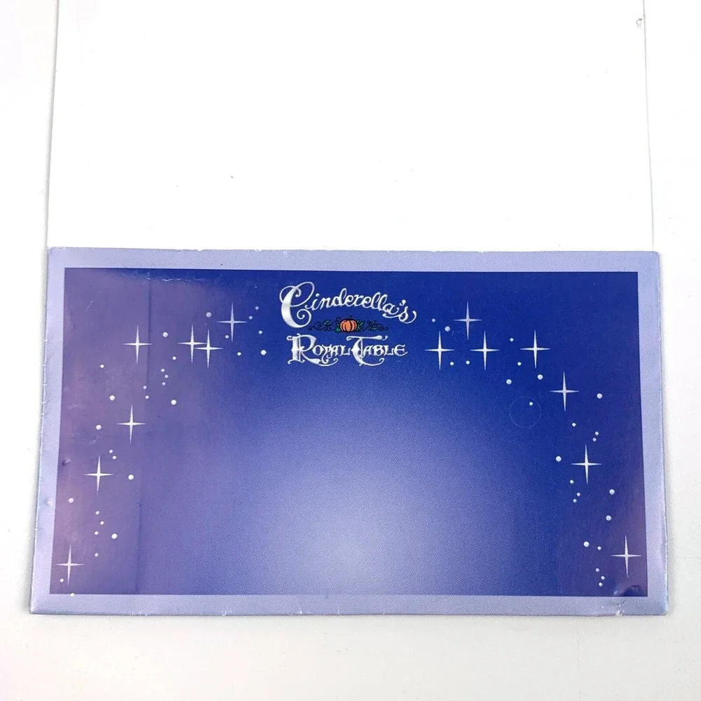 WDW Magic Kingdom Cinderellas Royal Table Royal Invitation‎